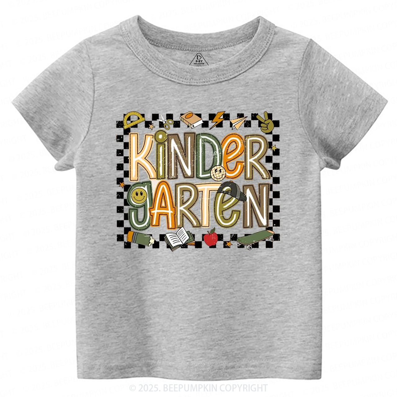 Personalized Back To School Boys Toddler&Kid's Tees Beepumpkin 