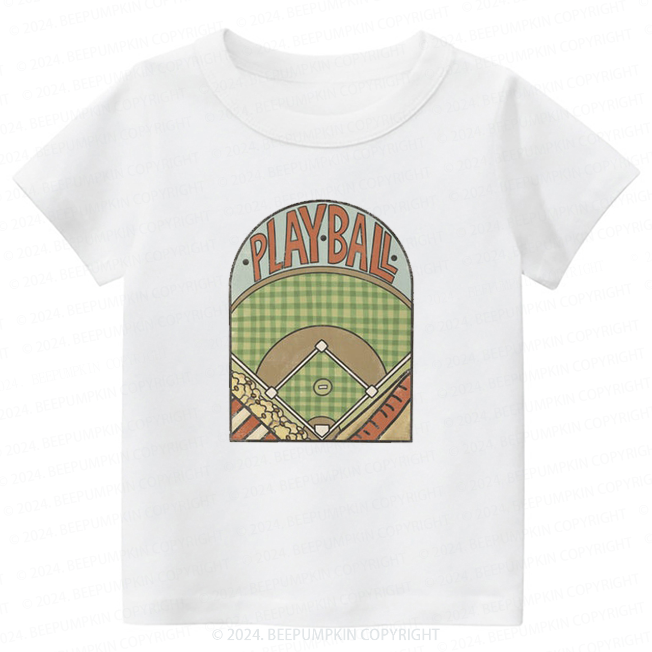 Personalized Baseball Toddler&Kids Tees  Sale-Beepumpkin™