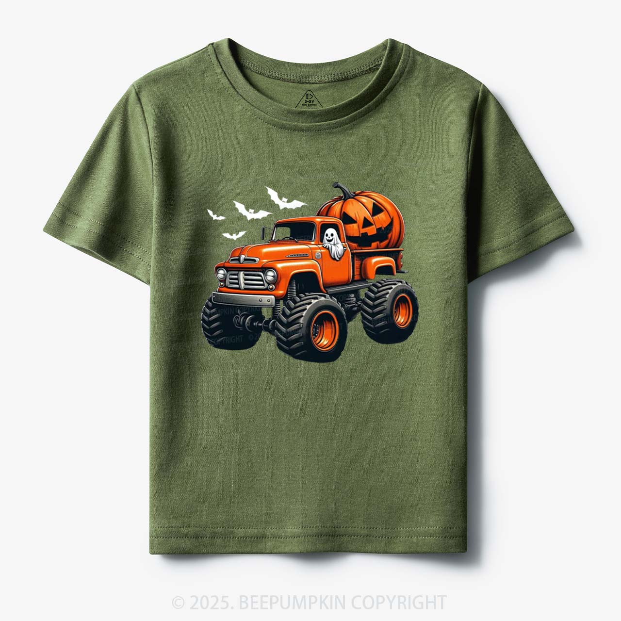 Halloween Truck Toddler&Kid's Tees Beepumpkin