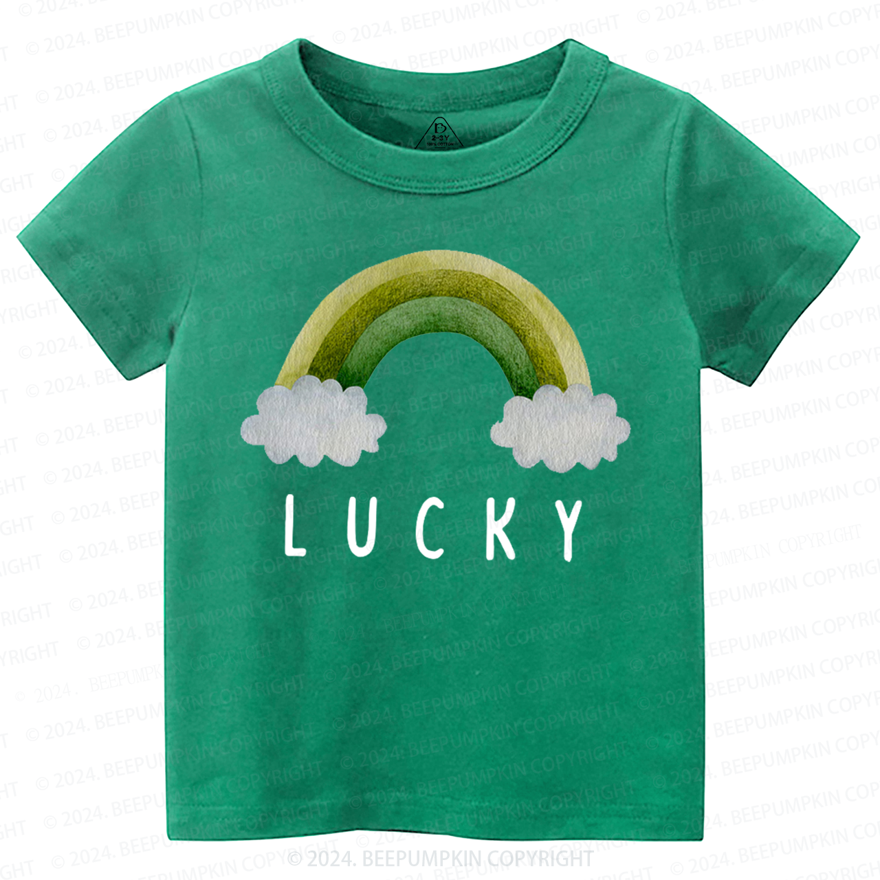 Luck Of the Rainbow St.Patricks Day Toddler Tees