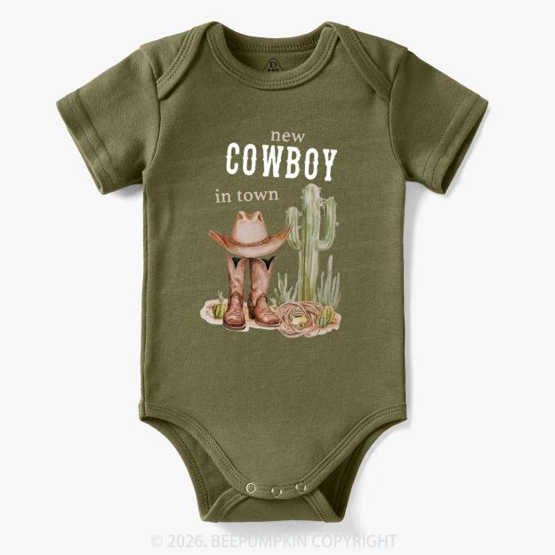 New Cowboy in Town Western Bodysuit