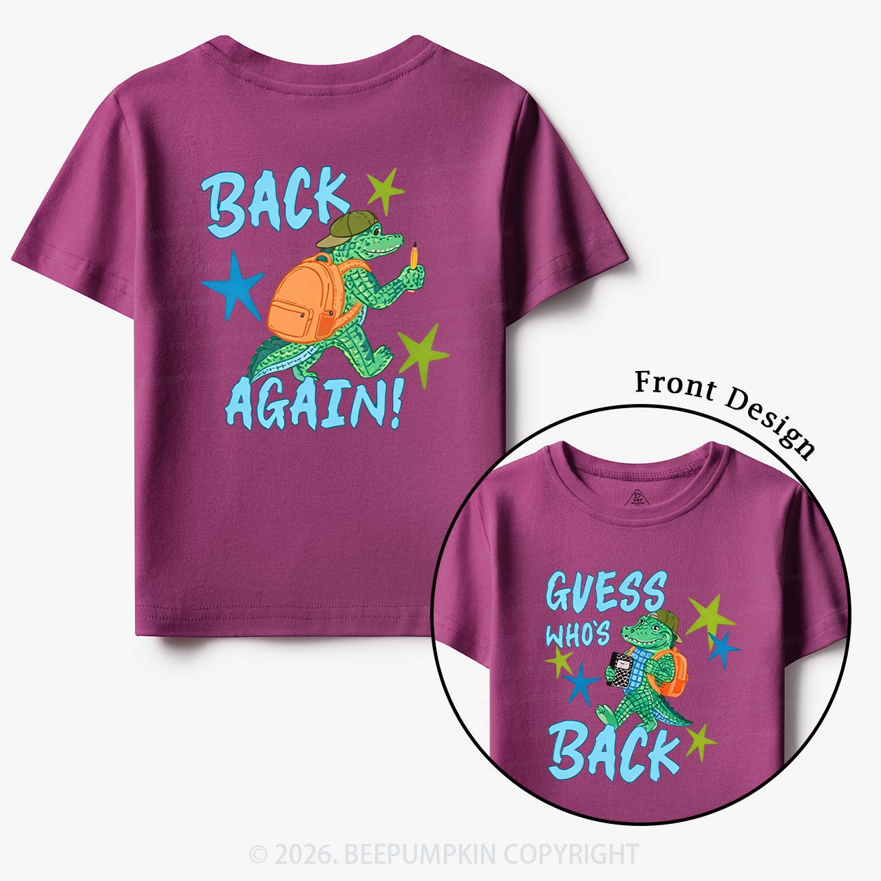 Guess Who's Back Gator Toddler&Kid's Tees
