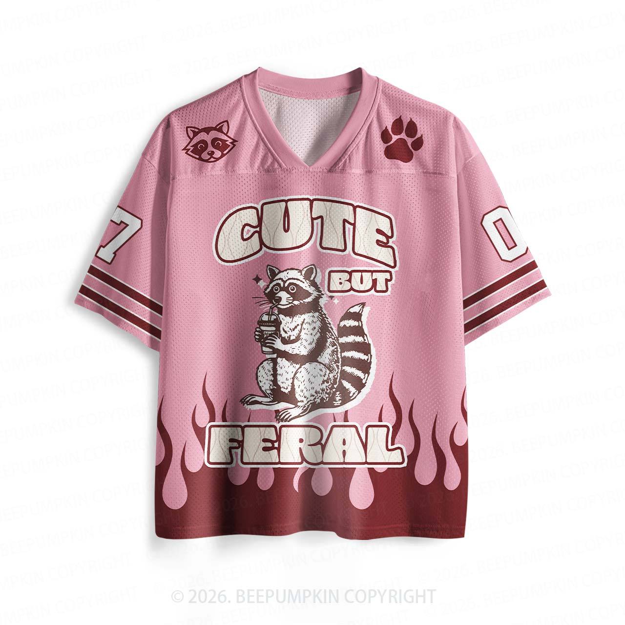 Cute But Feral Toddler&Kid's Sport Jersey