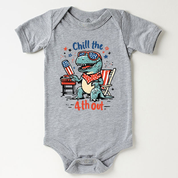 Chill The 4th Out Bodysuit Beepumpkin