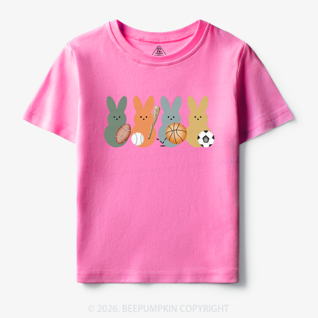 Easter Sporty Bunnies Toddler&Kid's Tees