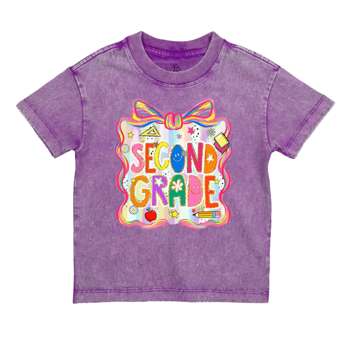 Personalized Colorful Gift Bags Toddler&Kids Washed Tees
