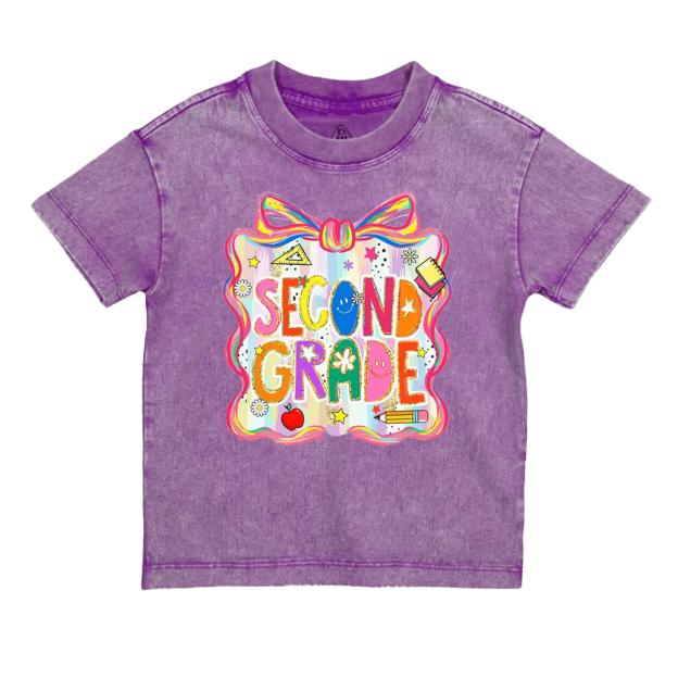 Personalized Colorful Gift Bags Toddler&Kids Washed Tees