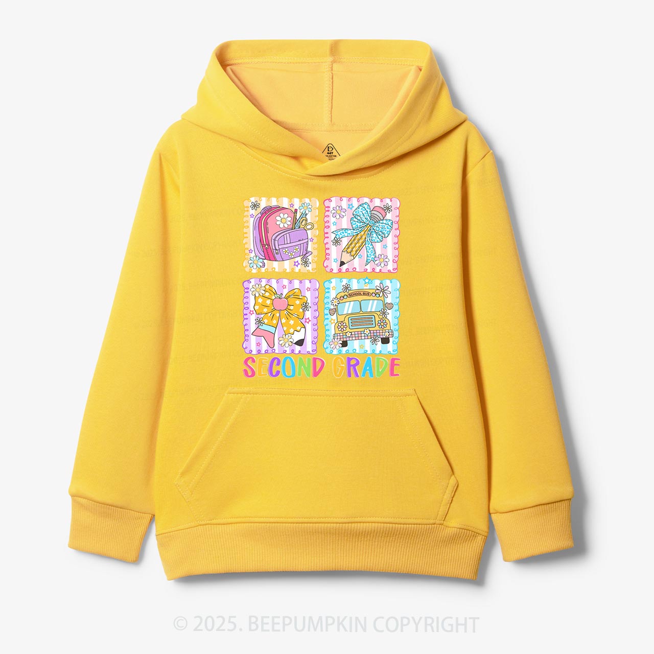 Learning Squares Kid's Hoodies Beepumpkin