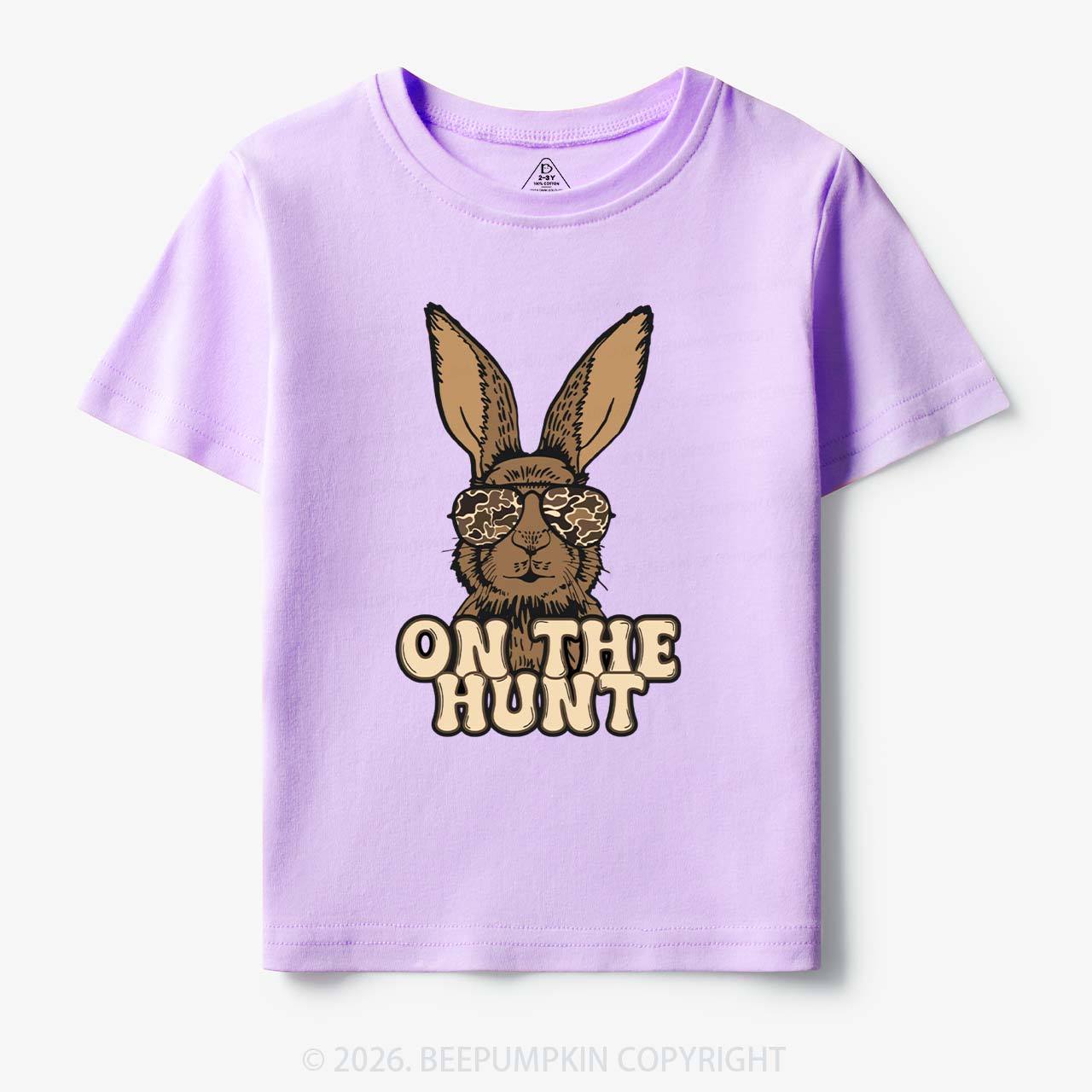Camo Bunny On The Hunt Toddler&Kid's Tees