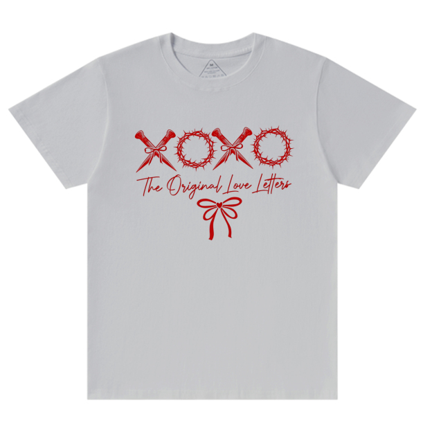 XOXO The Original Love Letters Valentine's Day T-Shirts Beepumpkin
