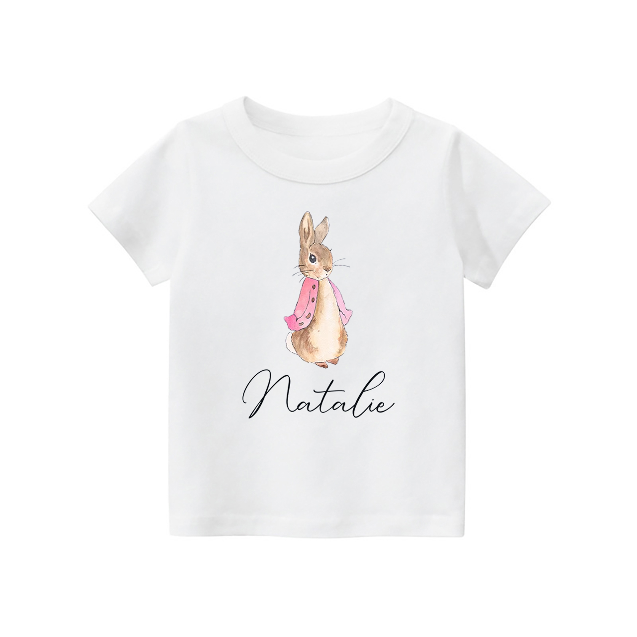 Personalized Easter Cute Peter Rabbit Kids Shirt