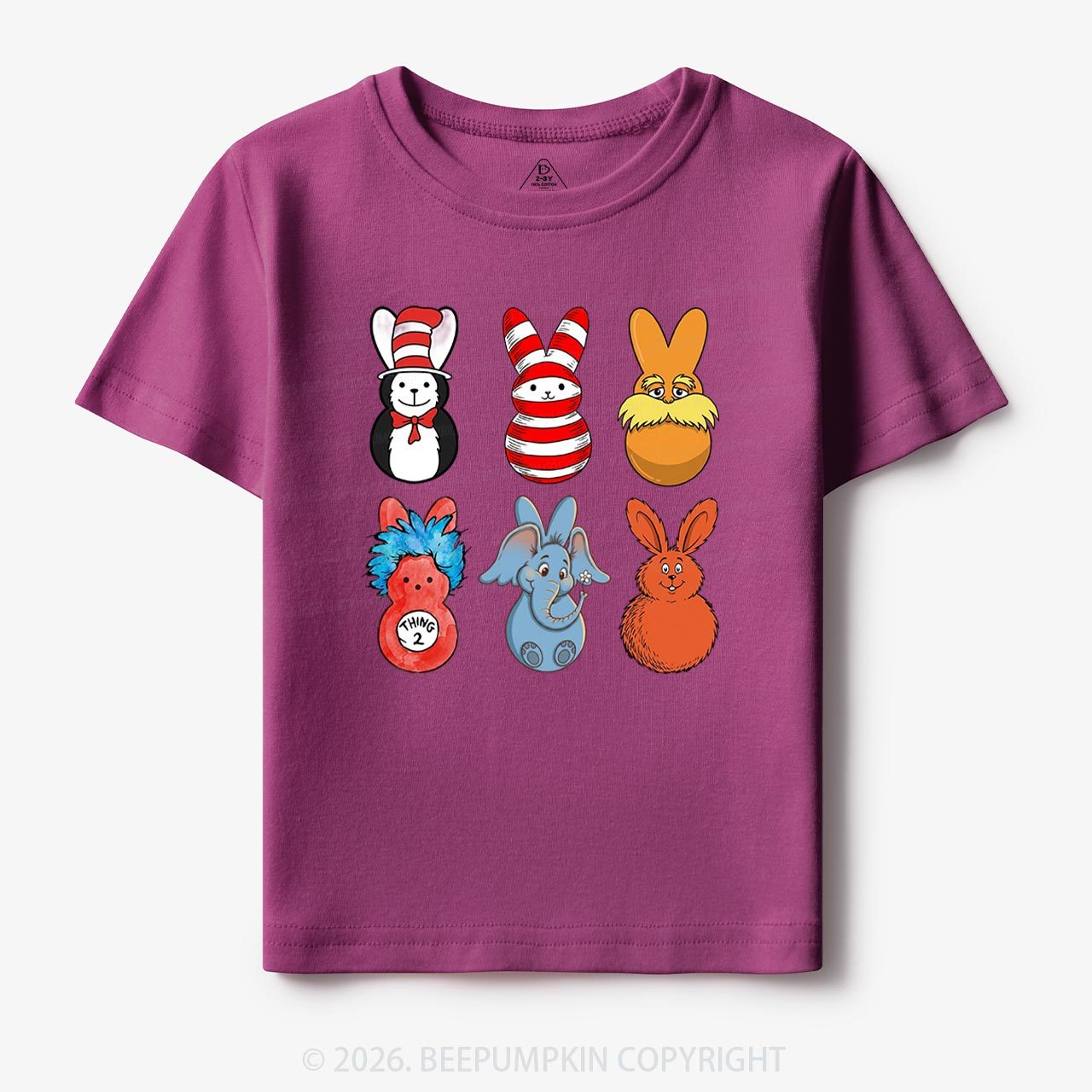 Storybook Bunny Tumbler Toddler&Kids Shirts