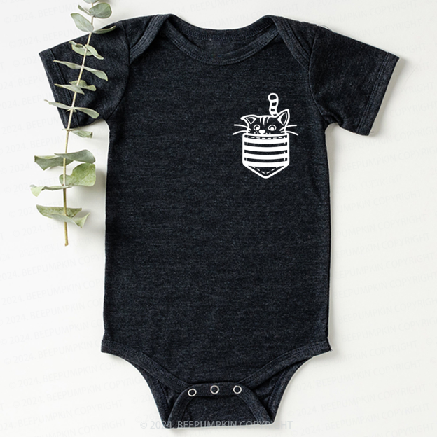 Cute Cat Bodysuit For Baby 