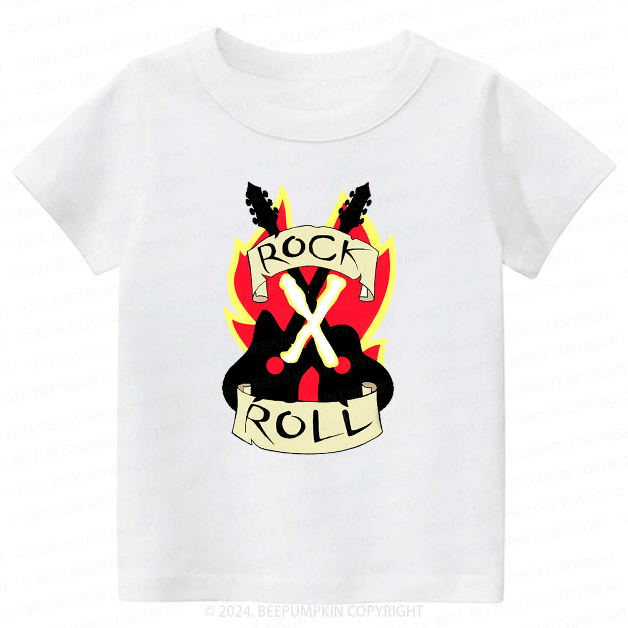 Rock n Roll Toddler&Kids Tees 8