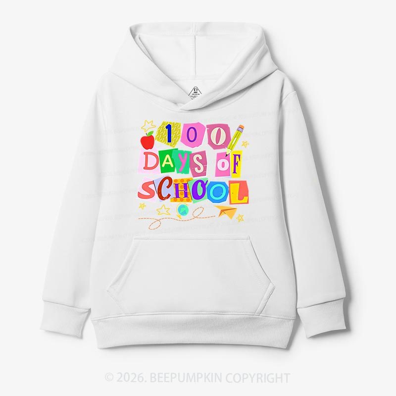 Crafty Classroom 100 Days Edition School Toddler&Kid's Hoodies