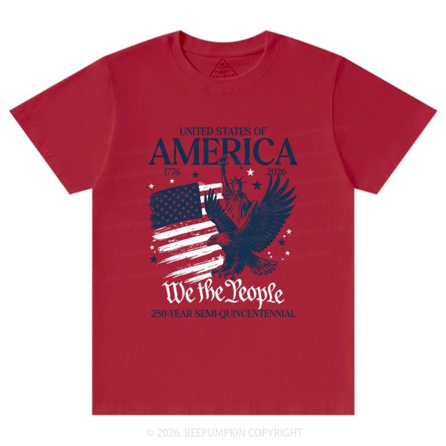 America 250 Patriotic Eagle Independence Day T-Shirts
