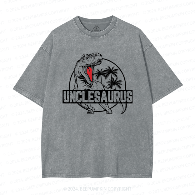 Unclesaurus Uncle Washed T-Shirts 