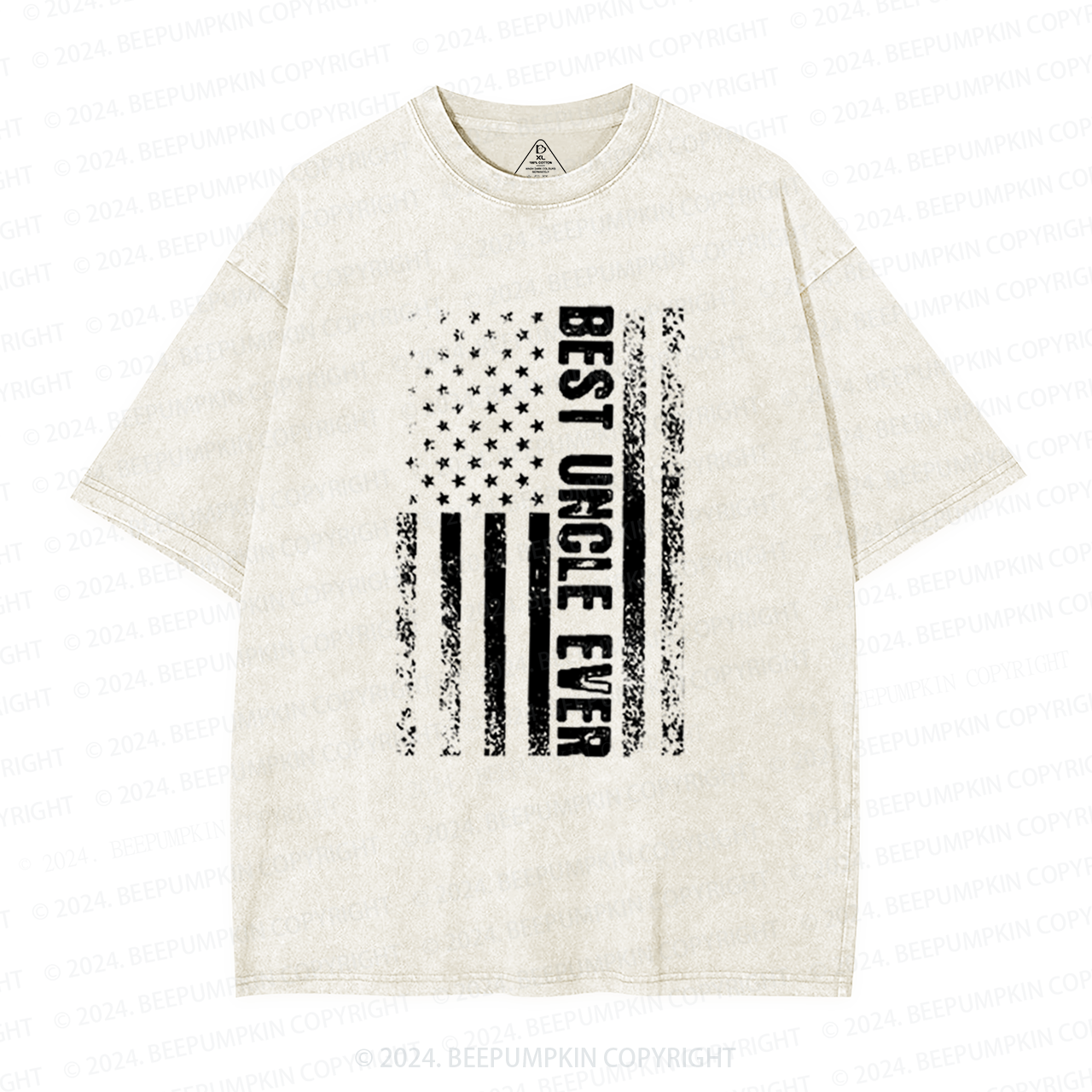 Best Uncle Ever Uncle Washed T-Shirts 