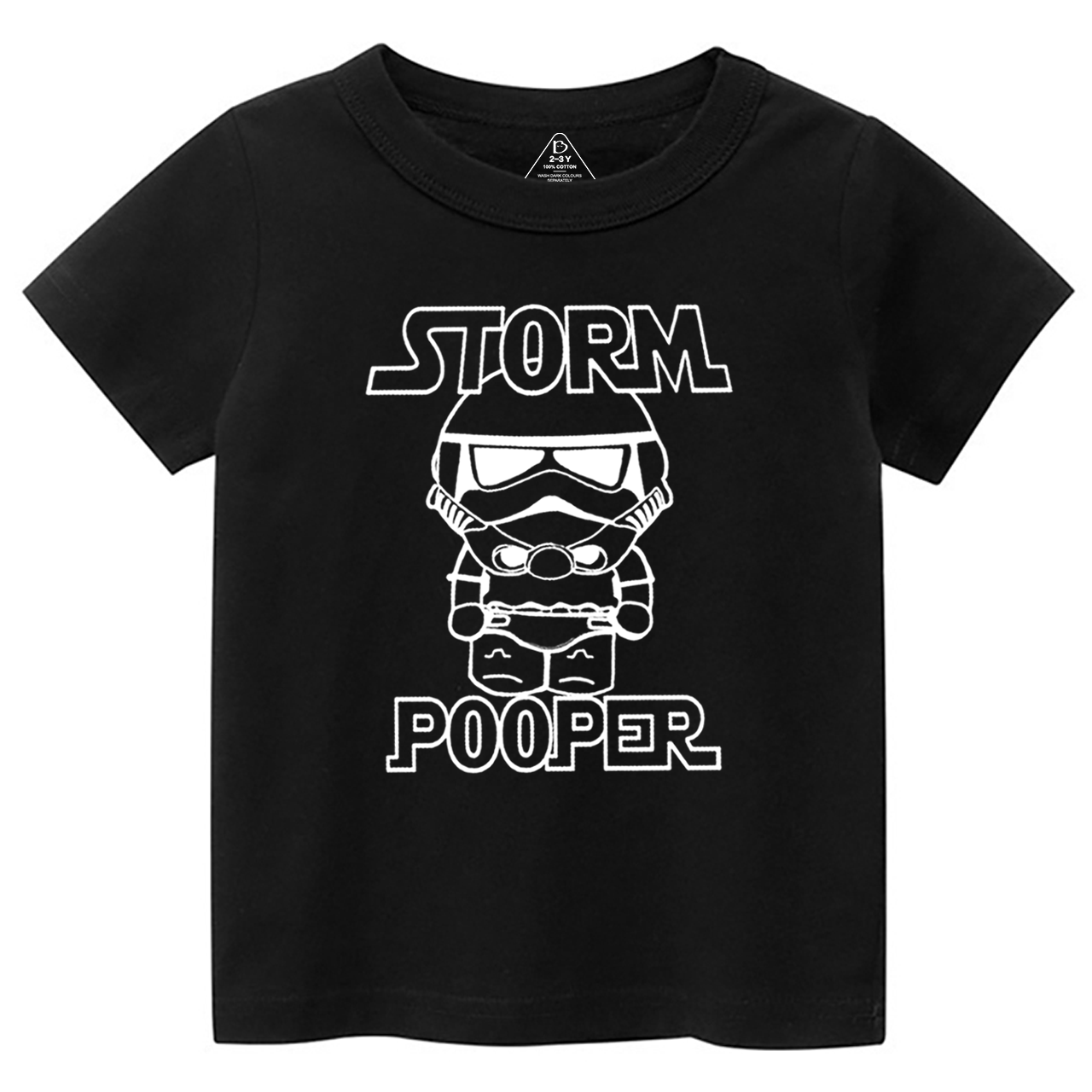 Storm Pooper Toddler&Kid's Tees Beepumpkin 7