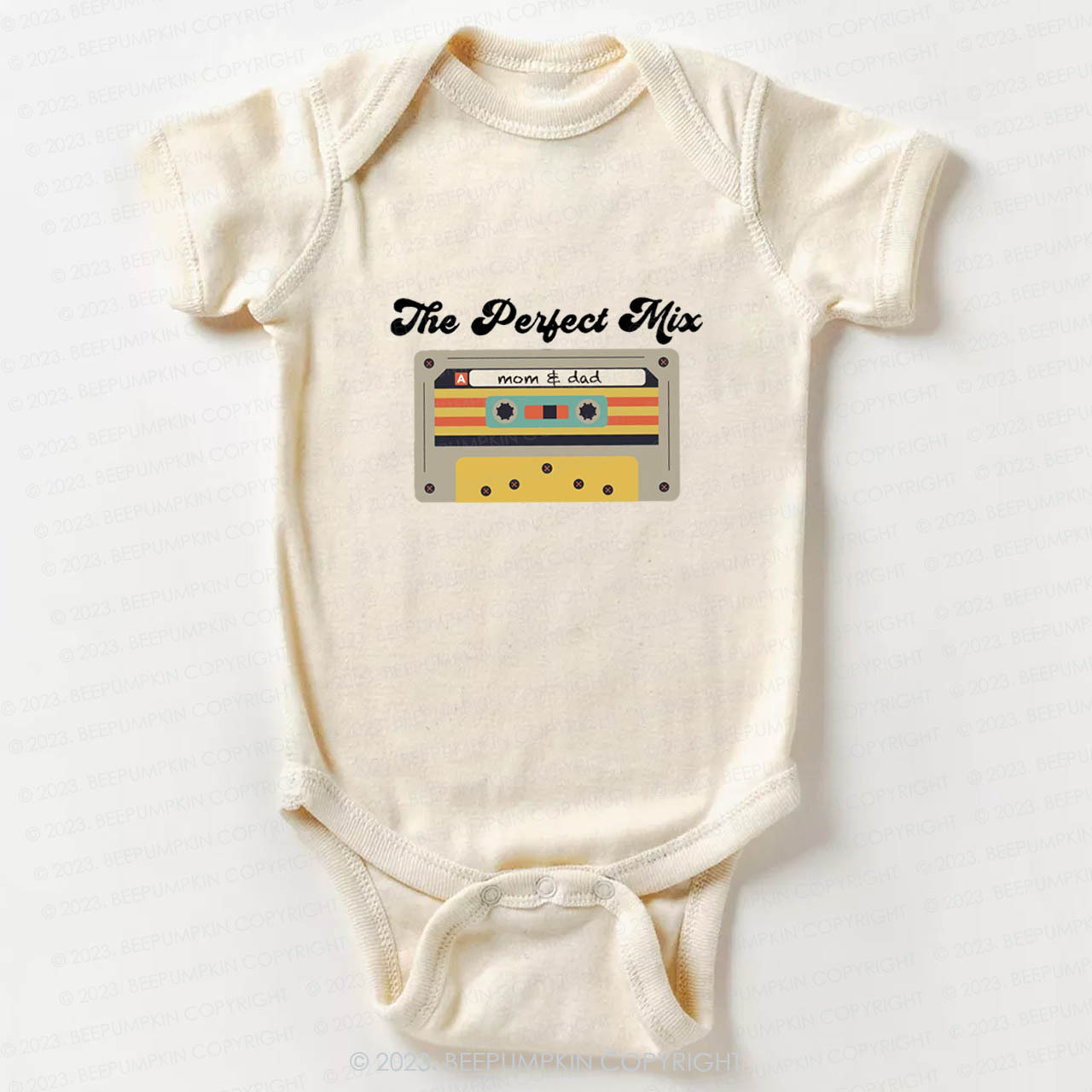 The Perfect Mix Love My Mom & Dad Bodysuit For Baby
