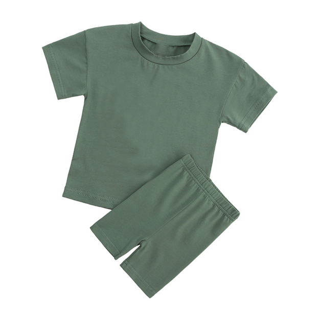 Kids Biker Shorts&Tee