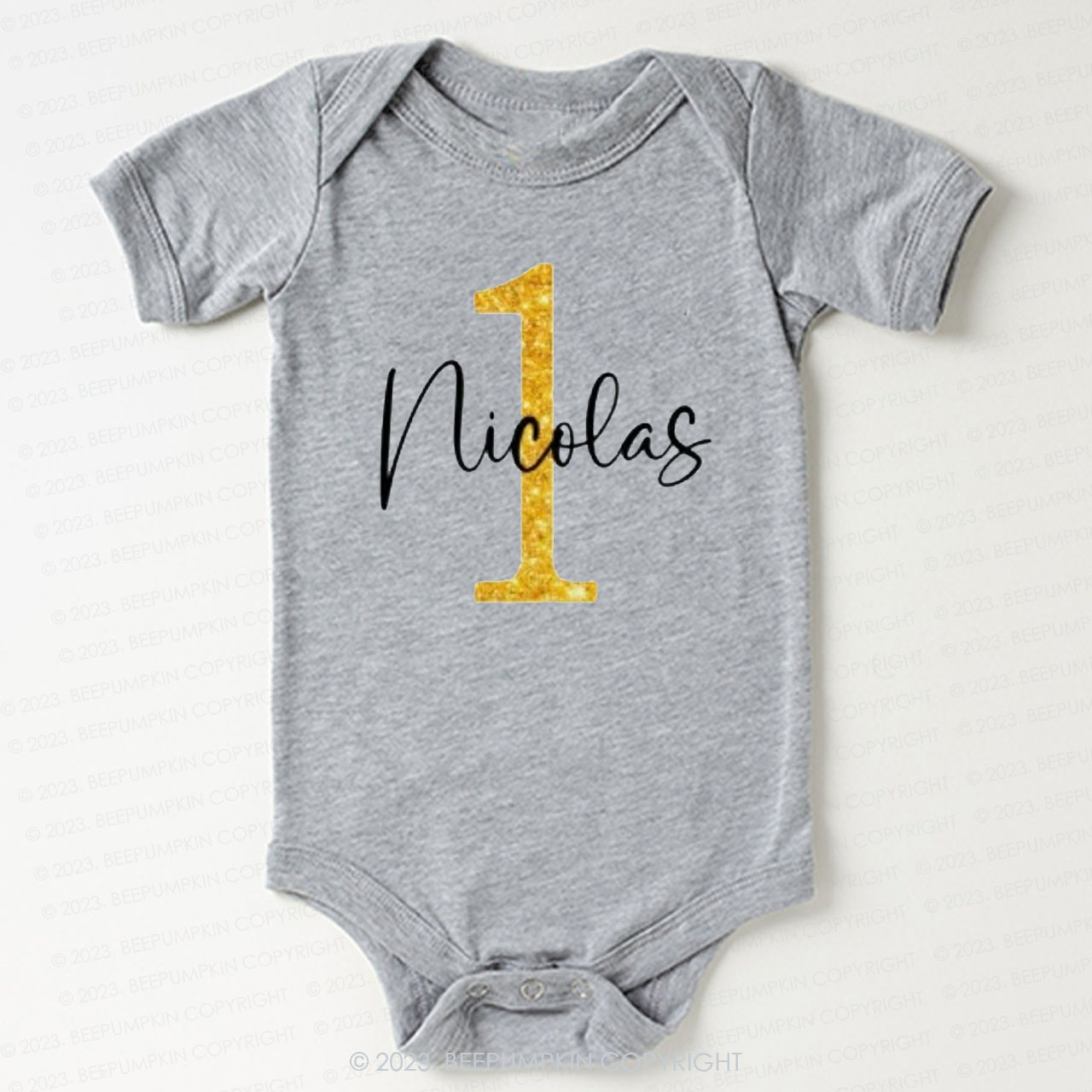 Cute 1St Birthday Bodysuit For Baby
