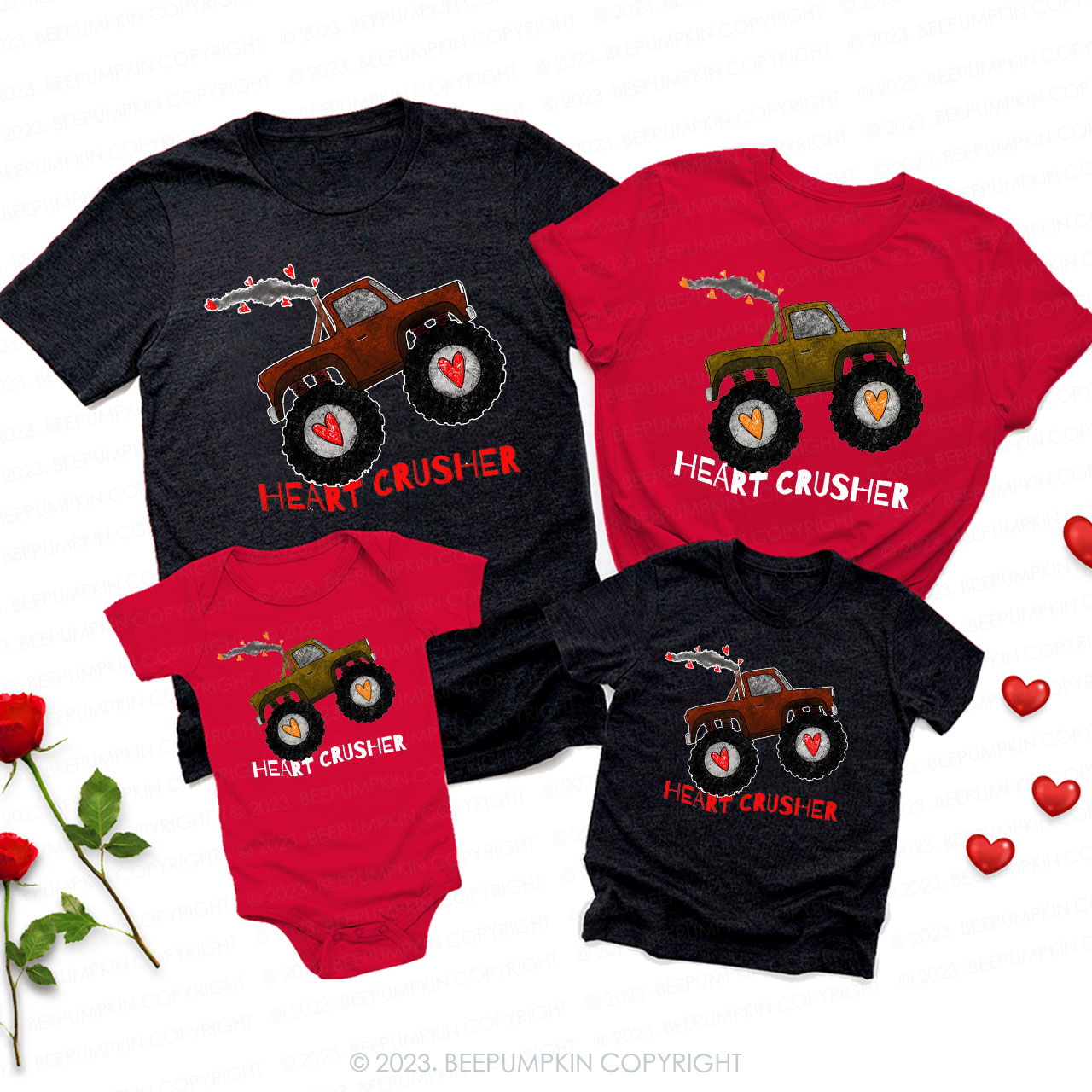 Heart Crusher Matching Valentine??s Shirts