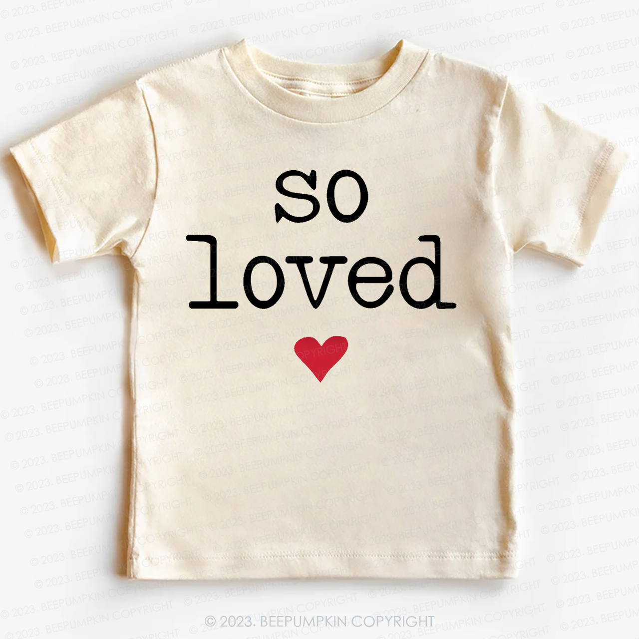 So Loved Valentine's Day-Toddler Tees