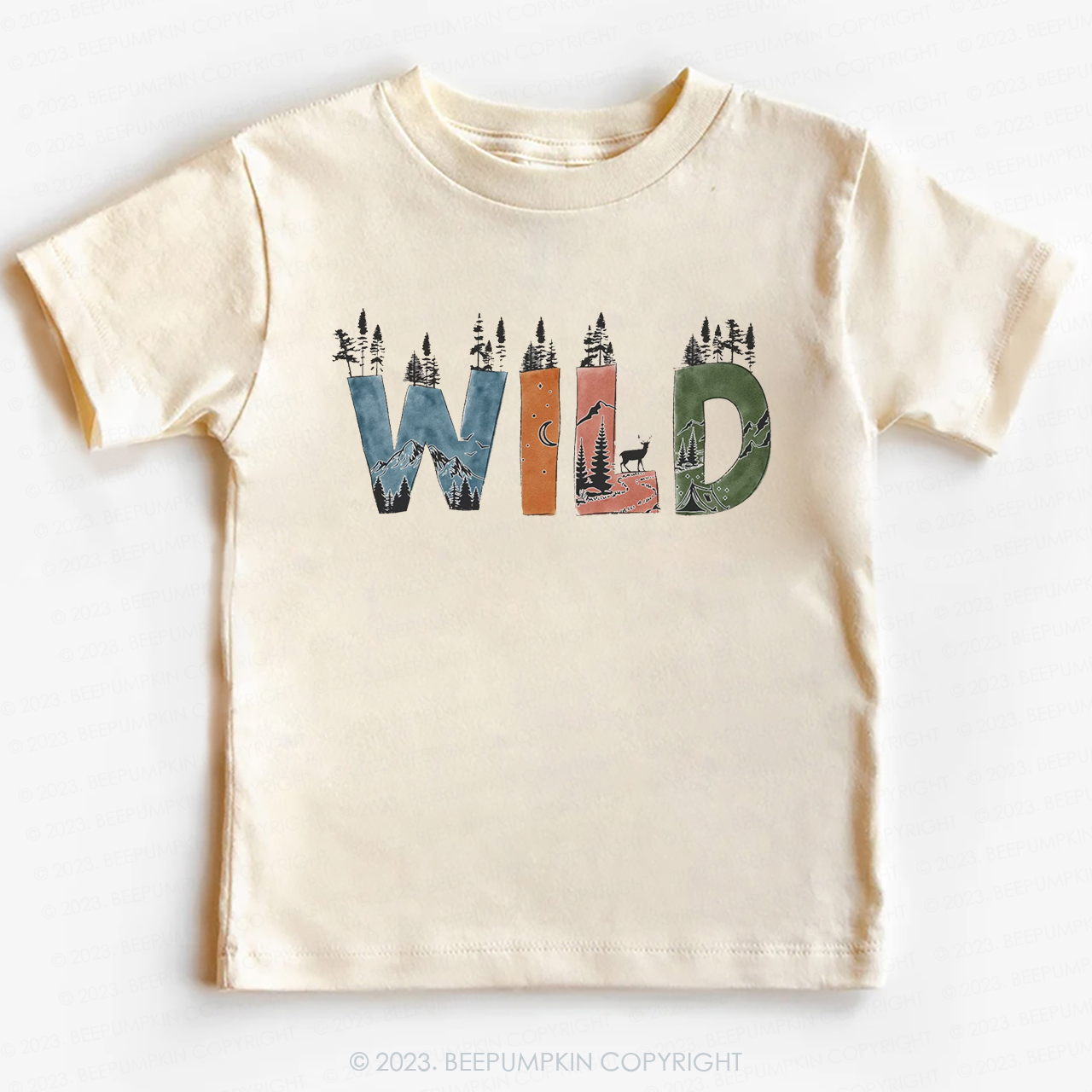 Custom Name Flower Word Art -Toddler Tees Sale-Beepumpkin™