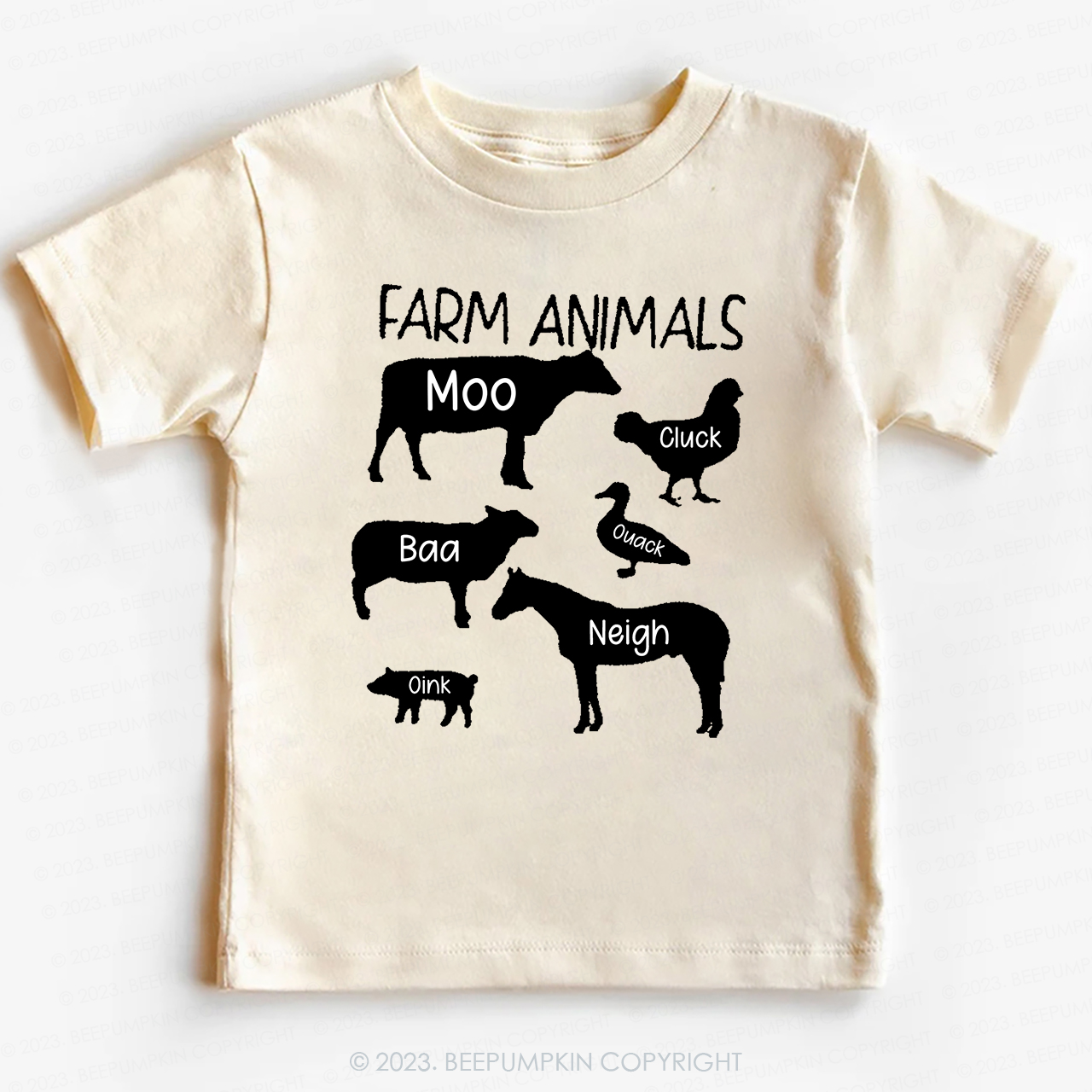 Funny Farm Animal Sounds -Toddler Tees