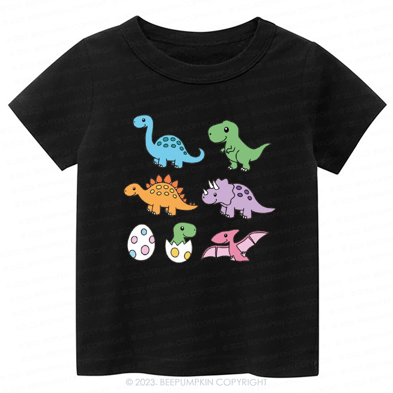Colorful Dinosaur Gift -Toddler Tees