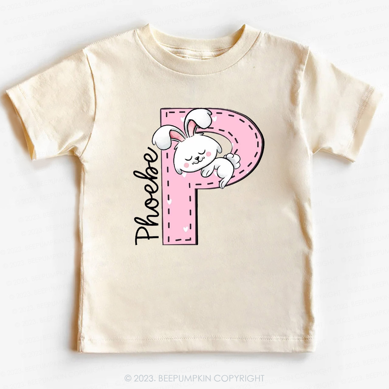 Custom Name Easter Bunny -Toddler Tees