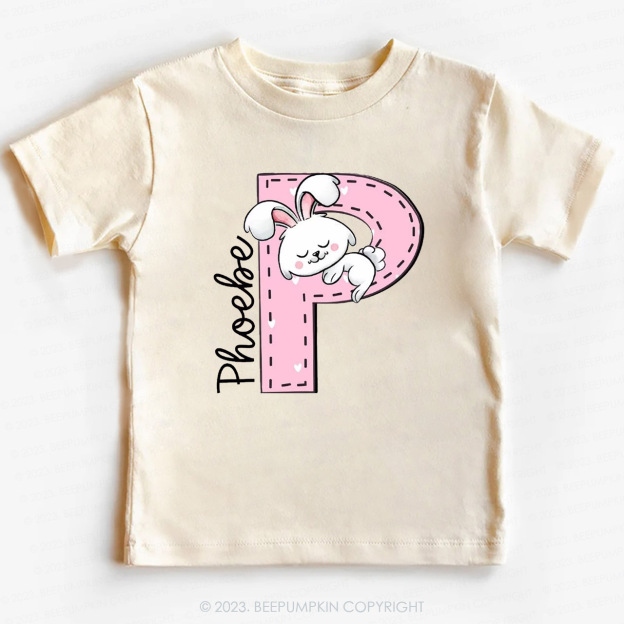 Custom Name Easter Bunny -Toddler Tees