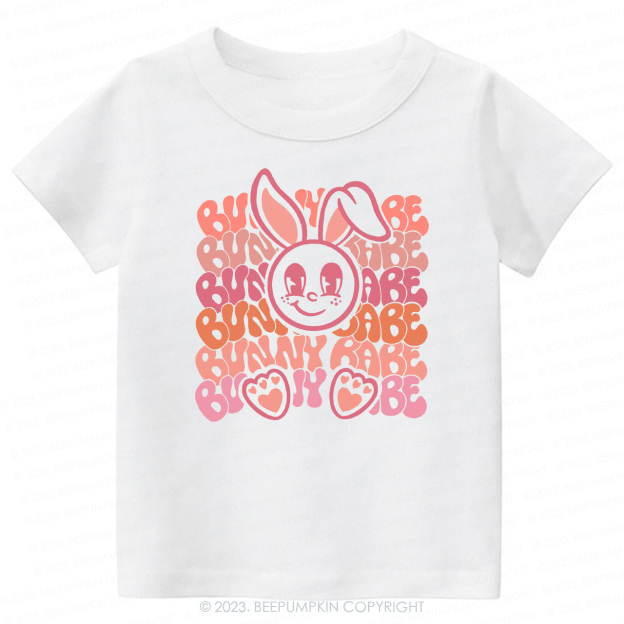 Big Eyes Bunny Babe Easter -Toddler Tees