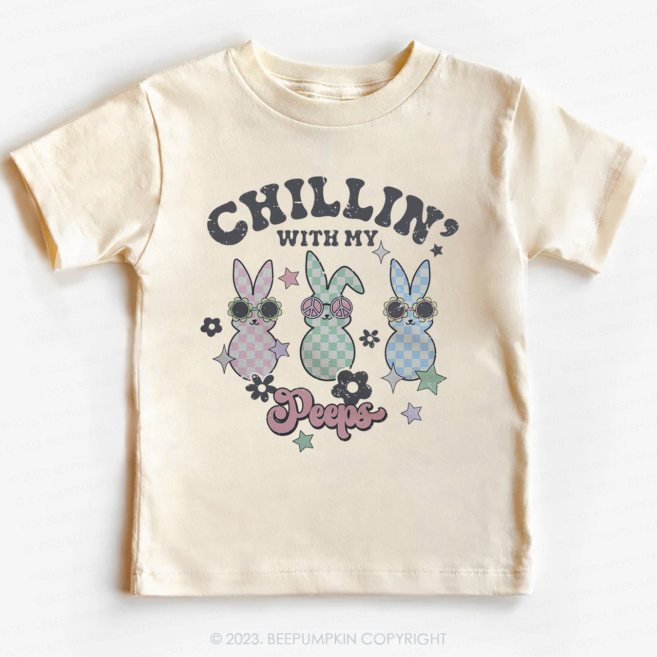 Chillin' with My Peeps -Toddler Tees Sale-Beepumpkin™