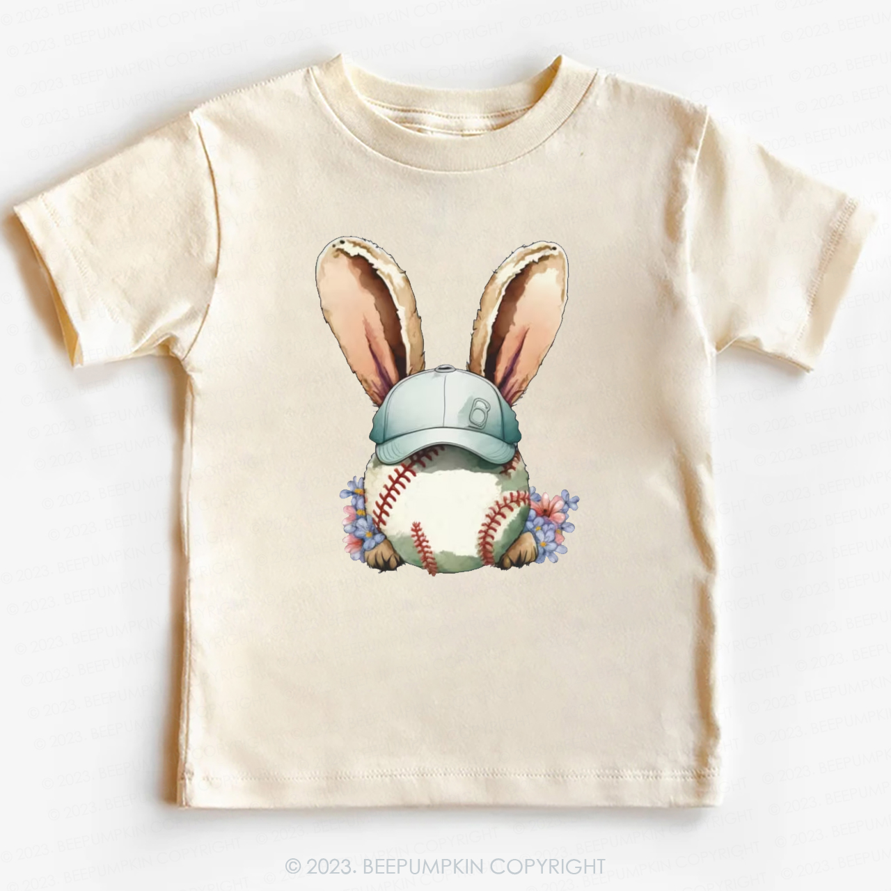 Easter Baseball Bunny  -Toddler Tees
