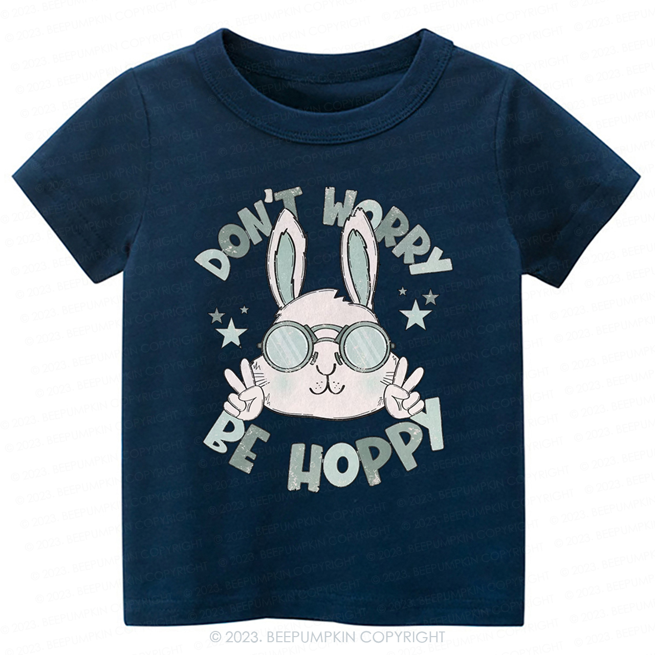 Don't Worry Be Hoppy -Toddler Tees