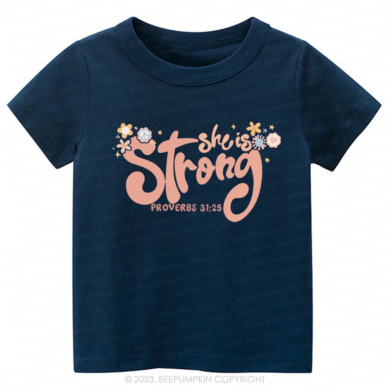 She is Strong Proverbs 31:25-Toddler Tees