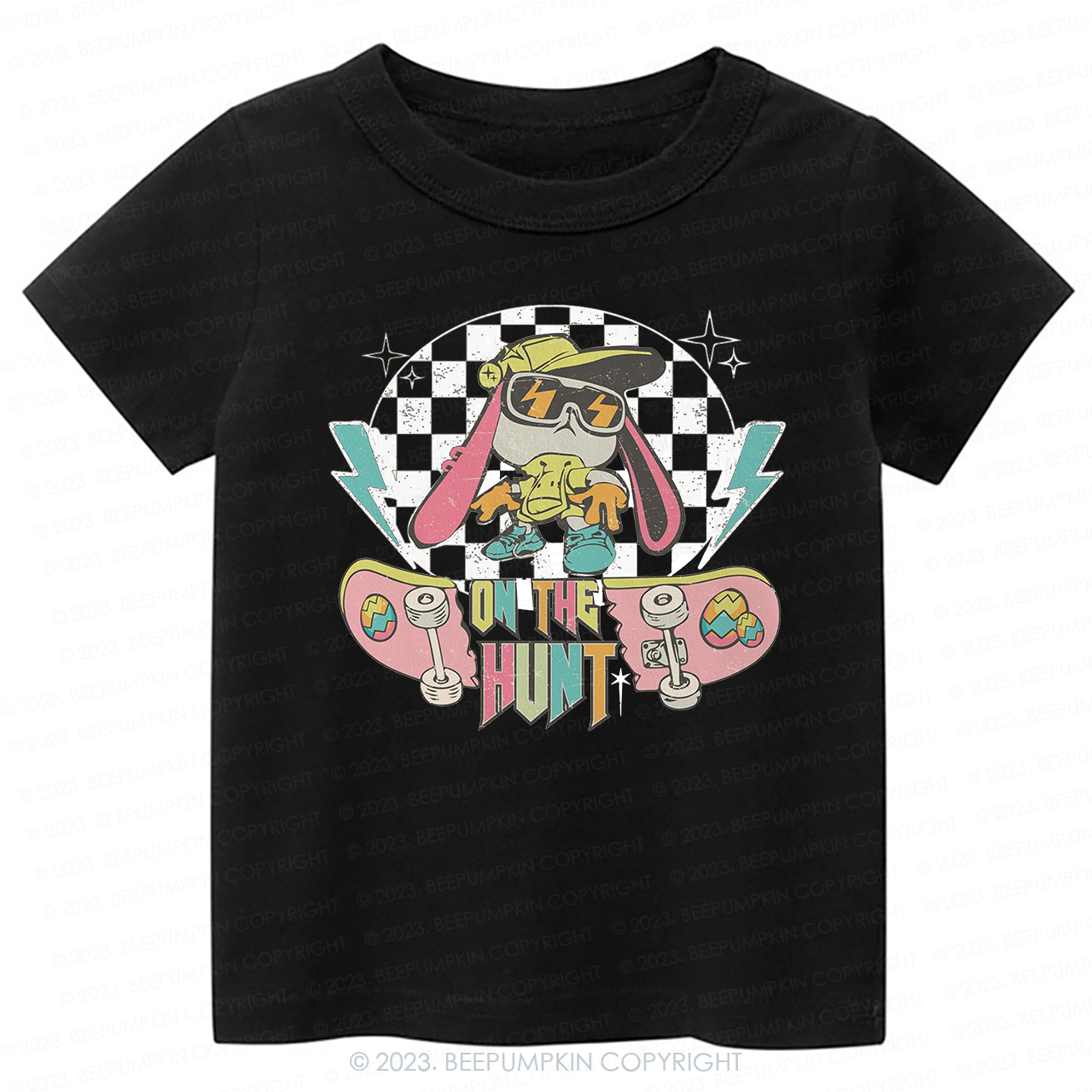 On The Hunt Kids Retro -Toddler Tees