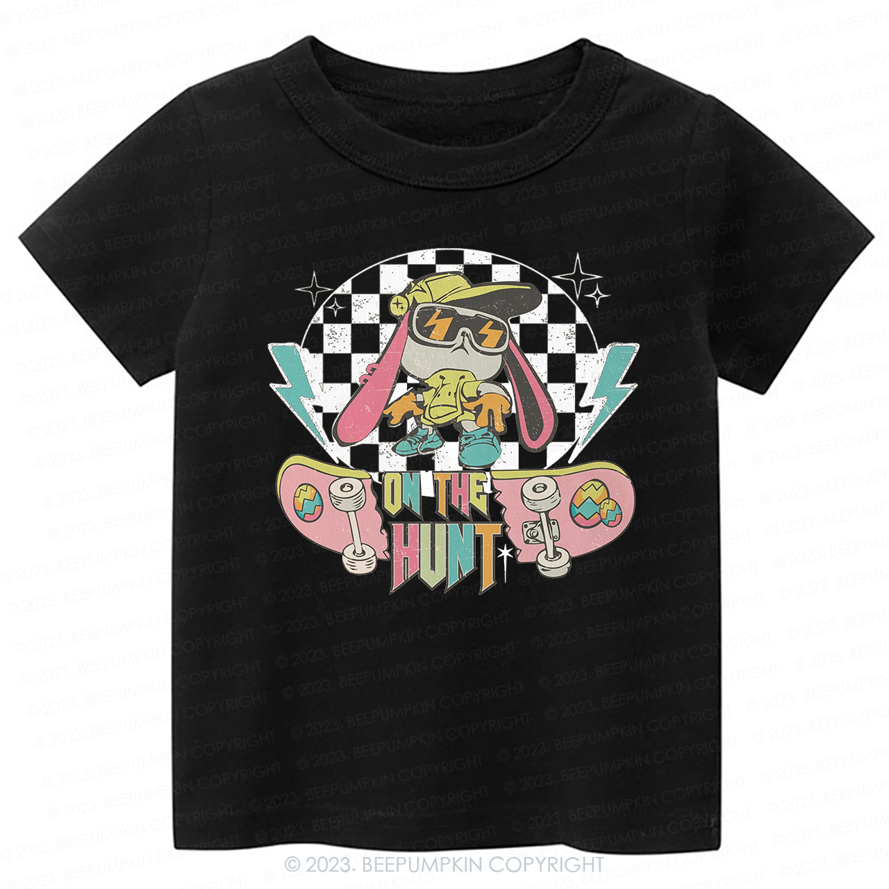 On The Hunt Kids Retro -Toddler Tees