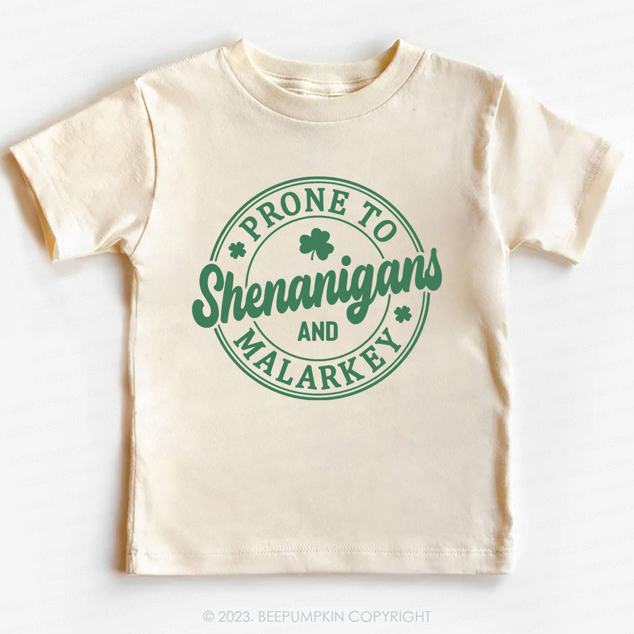 Prone To Shenanigans And Malarkey St.Patricks Day-Toddler&Kids Tees