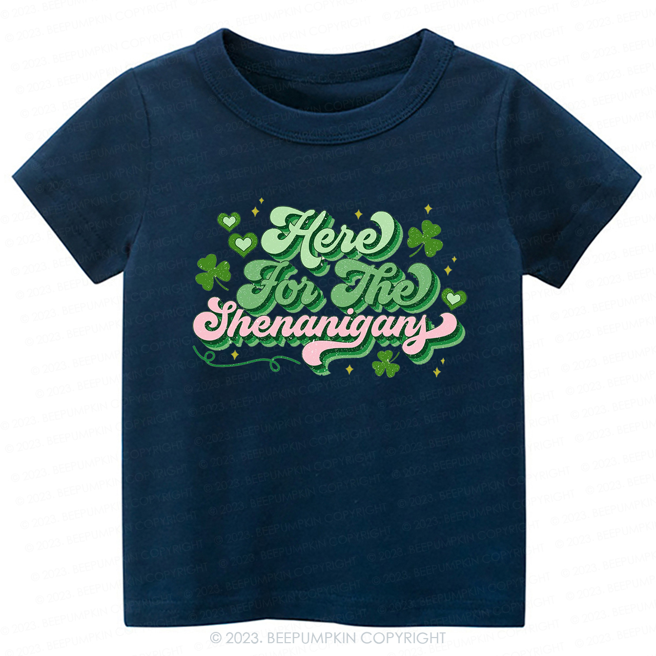 Here For The Shenanigans St.Patricks Day -Toddler Tees