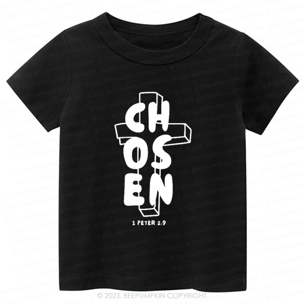 Chosen 1 Peter 2:9 Christian Easter-Toddler Tees