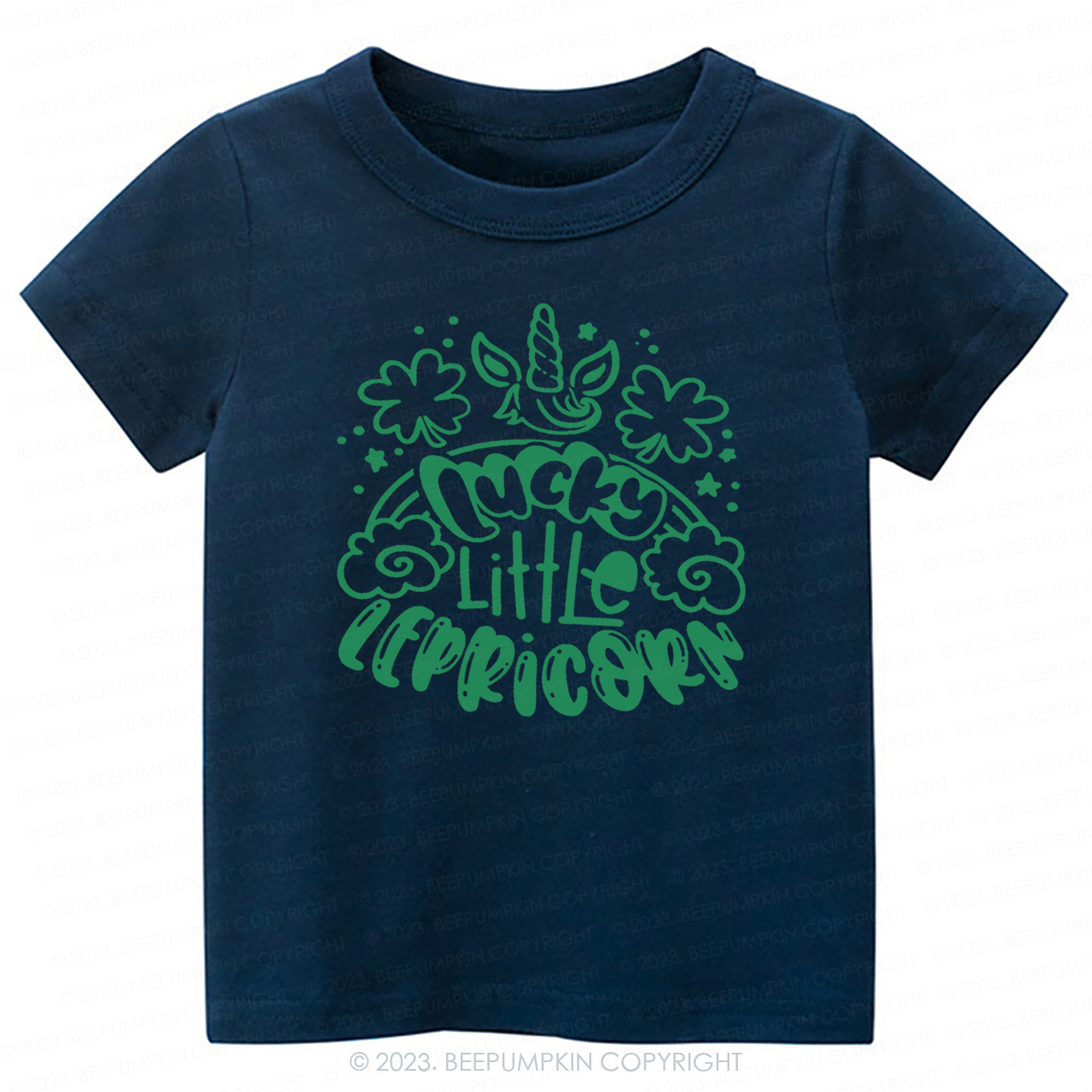Lucky Little Lepricorn St.Patricks Day -Toddler Tees