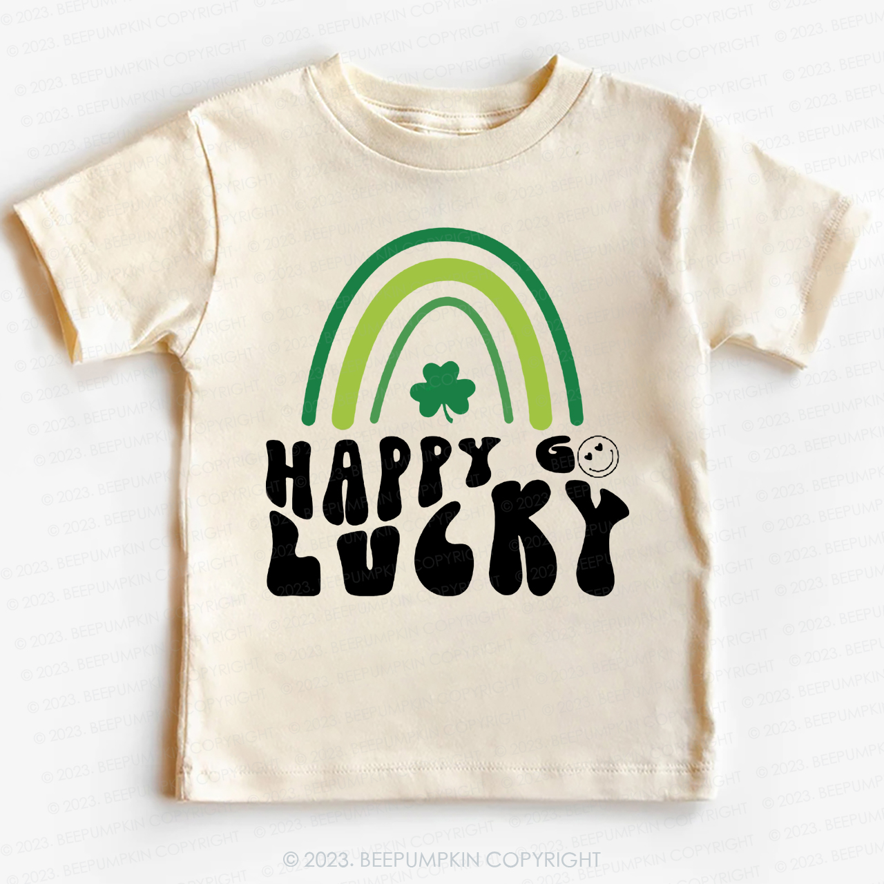 Happy Go lucky St.Patricks Day -Toddler Tees