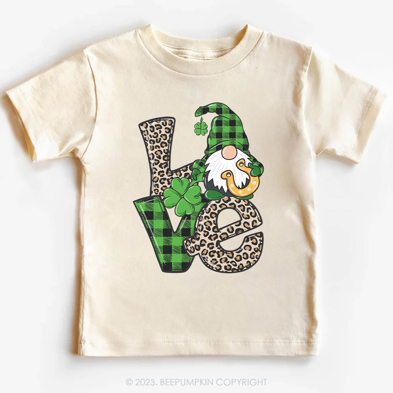 Love Gnomes St.Patricks Day -Toddler Tees