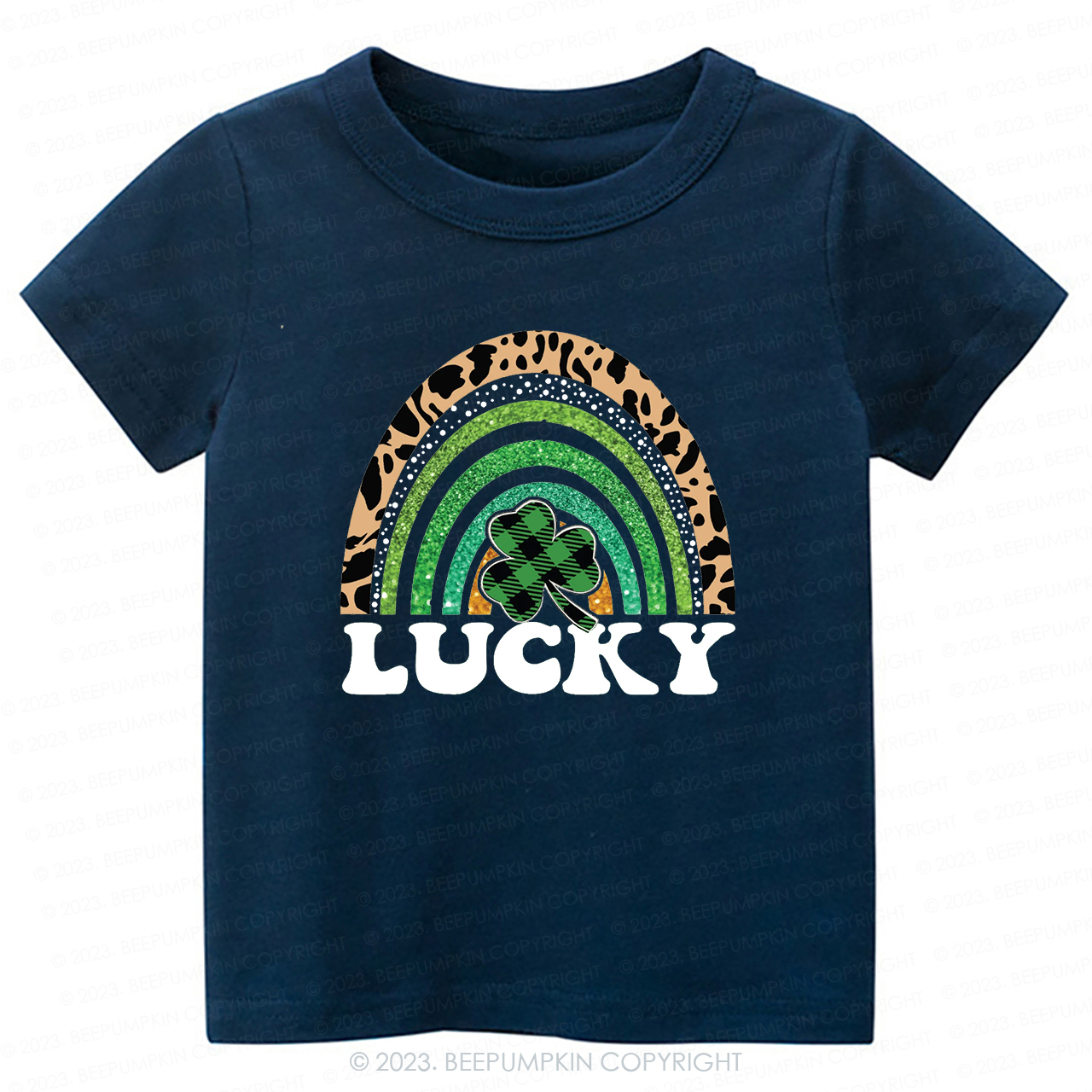 Lucky Rainbow St.Patricks Day -Toddler Tees