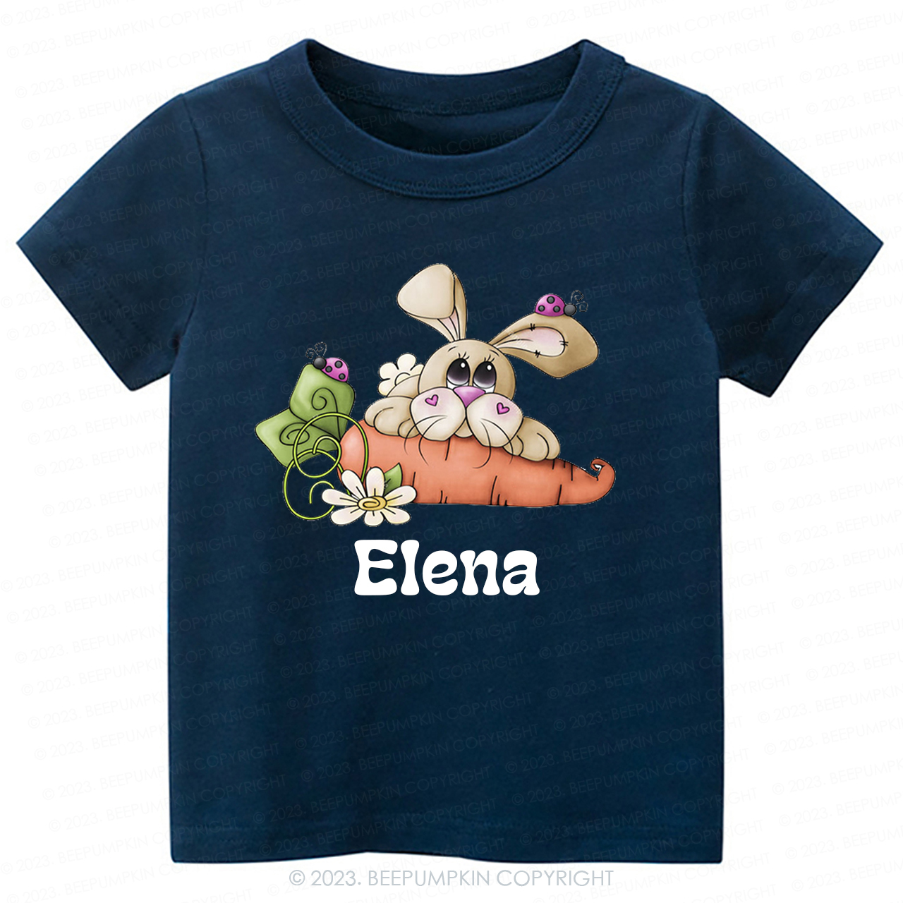 Bugs And Easter Cute Bunny -Toddler Tees