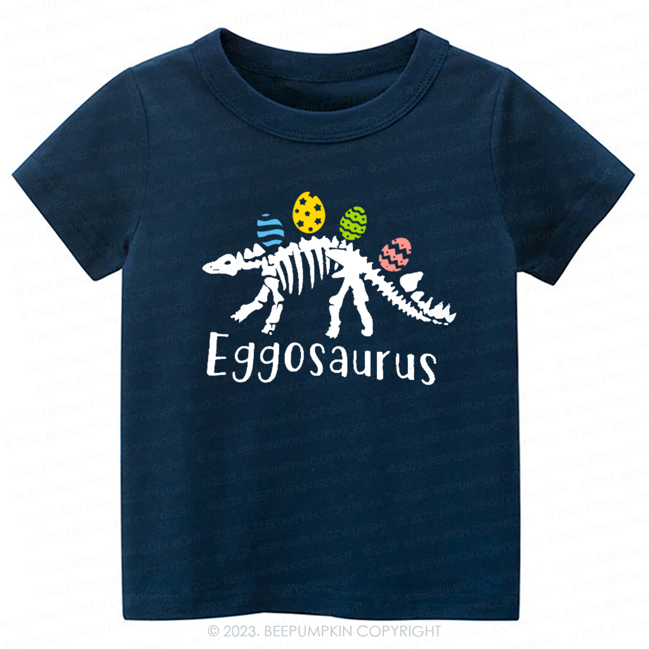 Dinosaur And Egg Easter Boy -Toddler Tees
