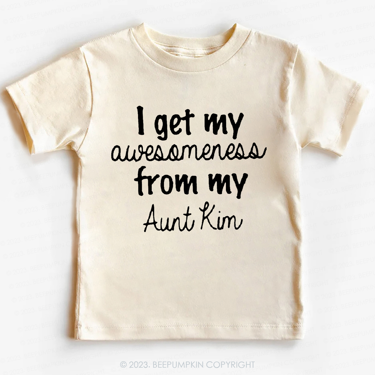 I Get My Awesomeness From My Aunt-Toddler Tees